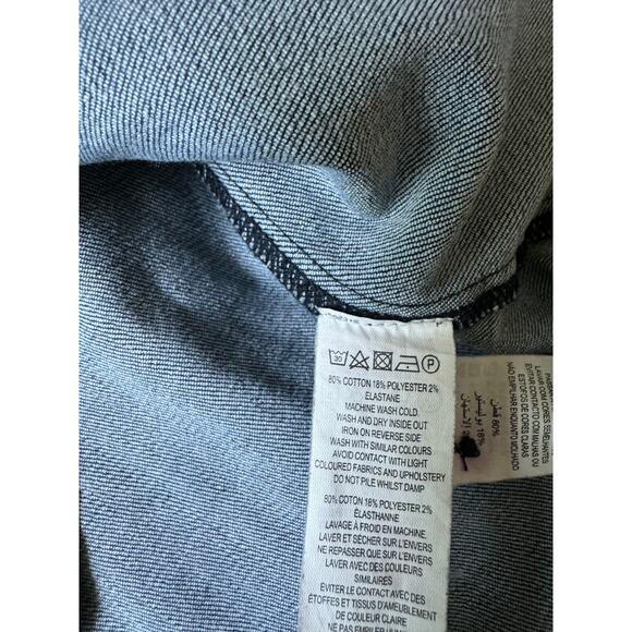 French Connection | 3/4-Sleeve Blue Denim Shift Dress | Size 0 - Picture 6 of 6